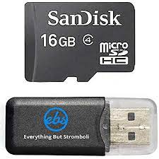 Search newegg.com for microsd card. Amazon Com Sandisk 16gb Class 4 Micro Sdhc Memory Card Works With Roku Ultra Roku 4 Roku 3 Roku 2 Streaming Player With Everything But Stromboli Tm Card Reader Sdsdqm 016g B35 Computers Accessories