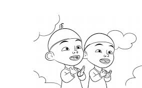 Namun mereka tetap bisa hidup rukun dan membaur. Upin Ipin Coloring Pages Coloring Home