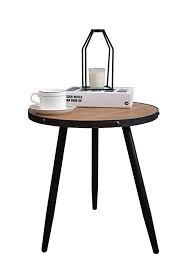 Explore the biggest selection of accent tables in every style, for every room and at every budget. Side Table For Small Spaces Gold Gray By Aojezor Round Side Table Accent Tables Metal End Table Nightstand Small Tables For Living Room Living Room Furniture End Tables