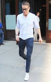 See more ideas about ryan reynolds style, ryan reynolds, reynolds. Steal The Style 4th Of July Edition Ryan Reynolds Casual Weekend Getup The Peak Lapel