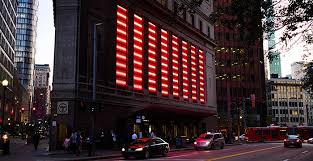 Lighted custom signs can be designed according to many different shapes and styles. How Five Installations Transformed Downtown Pittsburgh Into A City Of Light The Pittsburgh Cultural Trust Culturaltrust