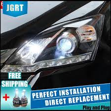 2pcs Led Headlights For Honda Crv 2007 2011 Car Led Lights Double Xenon Lens Car Accessories Daytime Running Lights Fog L Car Led Lights Car Led Led Headlights