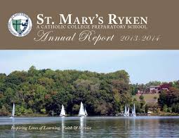 St. Mary's Ryken 2013-14 Annual Report by StMarysRyken