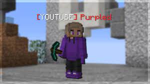 Purpled~\\\\ (dream smp series #17) | minecraft skin. Bedwars Unnicked Youtube