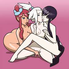 Skyla Roxie Elesa Threesome by SuplexPizza - Hentai Foundry