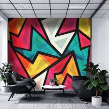 We've gathered more than 5 million images uploaded by our users and sorted them by the most popular ones. Yellow And Blue Cubic Geometric Wallpaper Pvc Free Non Toxic In 2021 Wallpaper Geometric Wallpaper Colorful Wallpaper