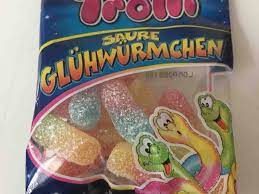 Dahinter steckt trollis gutes gespür für trends, technisches know how und qualitätsbewusstsein. Trolli Saure Gluhwurmchen Kalorien Fruchtgummi Fddb