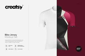 Download Bike Jersey Mockup Set Creative Photoshop Templates Creative Market