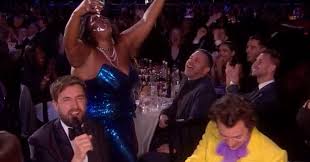 But whichever social alchemist put lizzo and harry on neighbouring tables — there is no award worthy. Lizzo And Harry Styles Didn T Win Any Brits But They Still Delivered The Moment Of The Night Flipboard