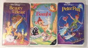 Walt Disney Vhs Beauty And The Beast Bambi Peter Pan Black Diamond Classic Walt Disney Movies Walt Disney Classics Walt Disney Cinderella