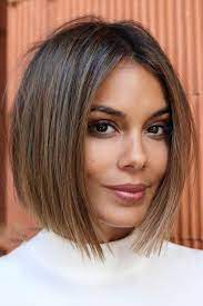 Women S Middle Part Straight Short Bob Hairstyles Natural Looking Synthetic Hair Capless Wigs 12inch Short Bob Hairstyles Thick Hair Styles Bob Hairstyles