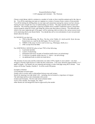 Let's talk a bit about how to write a research paper in mla format. Research Reflection Paper