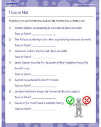 We did not find results for: True Or Not Reading Worksheets For 5th Grade Jumpstart
