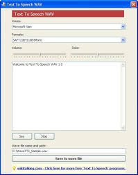 Text to speech free download wav. Text To Speech Wav Download This App Converts Text To Speech And Exports It As A Wav File