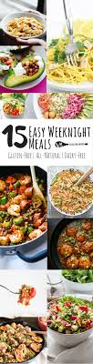 15 Easy Weeknight Meals Recipe Compilation To Make Those Weeknights Dinner That Much E Gluten Free Dairy Free Recipes Dairy Free Recipes Gluten Free Dairy Free