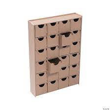 Cardboard Advent Calendar Box