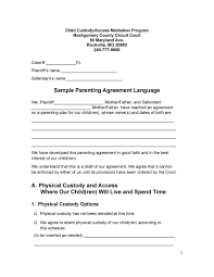Get Our Image Of Shared Custody Agreement Template For Free Parenting Plan Custody Custody Agreement Parenting Plan