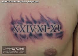 Check spelling or type a new query. Tattoo Of Chest Roman Numerals