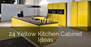 When you remodel or update your. 24 Yellow Kitchen Cabinet Ideas Sebring Design Build