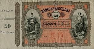 50 Pesos Fuertes Spain S Banknote Pick S244 Date 1800 S Bank Notes Spain Barcelona