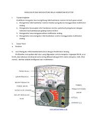 The case is 3d printed. Jobsheet Mengukur Resistor
