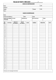 O caderno de caligrafia é um caderno com linhas horizontais que ajudam as crianças a escreverem alinhadamente de forma que sua escrita fique mais legível e compreensível. Folha De Ponto Individual Para Imprimir Planilhas De Orcamento Planilha De Orcamento Como Economizar Dinheiro