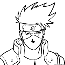Kakashi hatake is an intelligent, serious and responsible ninja, the teacher of team seven and the sixth hokage. Kakashi Hatake Naruto Coloring Pages Printable