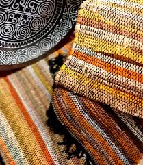 Cotton Mats, Handmade Rugs, Striped Cotton Mat, Braided Cotton Rug, Chindi  Rug, Colourful Mat, Door Mat, Rag Rug