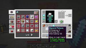 However, note in the example, repairing a stone tool restores a bonus of 6 durability, which is actually only 6/132 = 4.5%. How To Repair Your Favorite Tools And Armor Minecraft Youtube