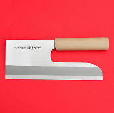 Couteaux Cuisine Japonais Fendoir Hachoir Tranchoir Soba Udon Kiri 220mm 230gr Ebay