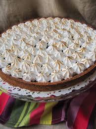 La Cuisine D Ici Et D Isca Tarte Aux Myrtilles Meringuee Tarte Myrtille Desserts Aux Fruits Tarte