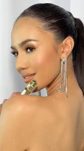 Shine like the stars, Gloss for your lips, Get yours now at,  MissUniverseCosmetics.com, Miss Universe Thailand @suchaaata ,  @missuniverse.in.th, Makeup by @oskarovskyboyer, Hair by @luisquinterog1,  ...