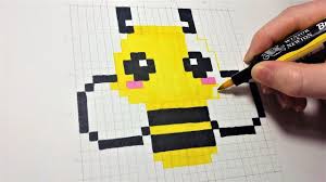 Pixel Art Facile Dessin Abeille Kawaii Pixel Art Facile Youtube En 2020 Pixel Art Facile Pixel Art Dessin Petit Carreau