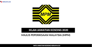 Majlis peperiksaan malaysia (mpm) kini membuka tawaran kerja kosong bagi warganegara malaysia yang memenuhi syarat kelayakan dan berumur 18 tahun ke atas. Jawatan Kosong Terkini Majlis Peperiksaan Malaysia Mpm Kerja Kosong Kerajaan Swasta