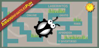 Poema corto en vídeo con juegos para niños. Laberinto Online Para Ninos De 3 Y 4 Anos El Escarabajo