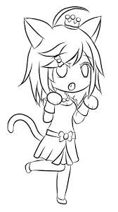 Sketch the puffy tail, and then add some hairy detail and definit. How To Draw Gacha For Android Apk Download