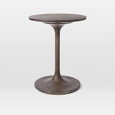 I Have This And It S Nice And Big Enough For A Side Table Concrete Pedestal Side Table Pedestal Side Table Tulip Side Table Side Table