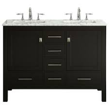 $40 off your qualifying first order of $250+1 with a wayfair credit card. Eviva Aberdeen 84 White Transitional Double Sink Bathroom Vanity White Carrar Transitional Bathroom Vanities And Sink Consoles By First Look Bath Houzz