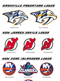 Generate a logo with placeit! The Evolution Of Nhl Logo Design Visual Ly