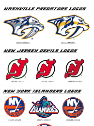 Home hockey professional ice hockey national hockey league (nhl) national hockey league logos the national hockey league was born out of a series of disputes between the owners of four national hockey association clubs and eddie livingstone, the owner of the toronto blueshirts. The Evolution Of Nhl Logo Design Visual Ly