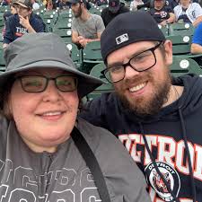 2 of my favorite things. Tacos and @tigers playoff baseball.