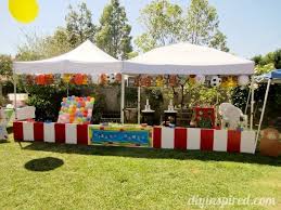 carnival theme or circus theme party