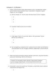Sistem Birokrasi Barat Telah Diperkenalkan Untuk Menggantikan Sistem Pemerintahan Beraja Apabila Kuasa Pdf