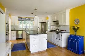 Yellow And Blue Kitchen Yellow Kitchen Walls Yellow Kitchen Yellow Kitchen Designs