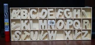 Wooden Alphabet Letters For Arts And Crafts All Arts Crafts Olongapo Philippines 639956619015