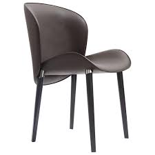 Petal Chair In Walnut Fabric Or Leather Designed By Constance Guisset In 2020 Dining Chairs Buy Dining Chairs Wooden Dining Room Chairs