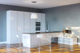 The gray color of the walls and the color of the wood floors don't have to match, but they should be in the same warm or cool color family. 70 Gray Kitchen Ideas Photos Home Stratosphere