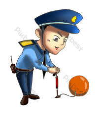 Jasa ilustrasi kartun vektor hitam putih. Ilustrasi Kartun Tugas Polisi Elemen Grafis Templat Psd Unduhan Gratis Pikbest