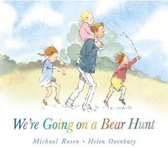 Helen oxenbury is the renowned illustrator of many classic picture books, including we're going on a bear hunt by michael rosen and the three little wolves and the big bad pig by eugene trivizas. We Re Going On A Bear Hunt By Michael Rosen Helen Oxenbury Waterstones