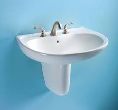 single hole faucet mount cotton white